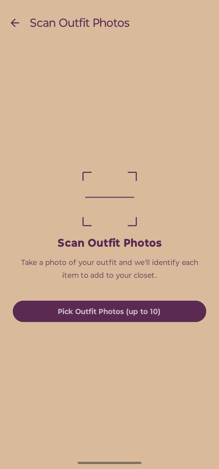 AI outfit scanning